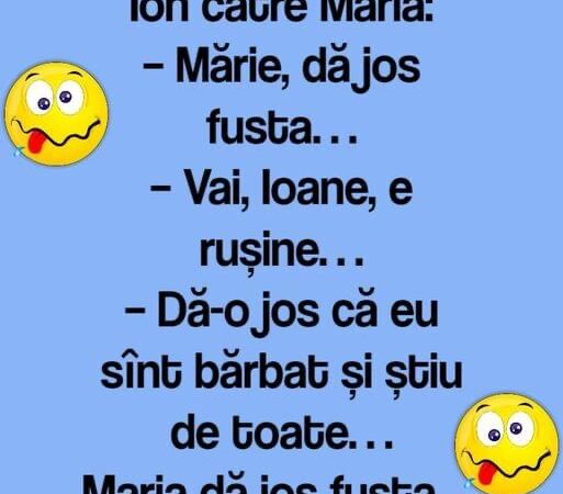 Ion și Maria în șură