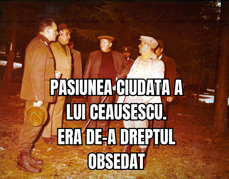 Pasiunea CIUDATĂ a lui Ceaușescu! Era de-a dreptul OBSEDAT