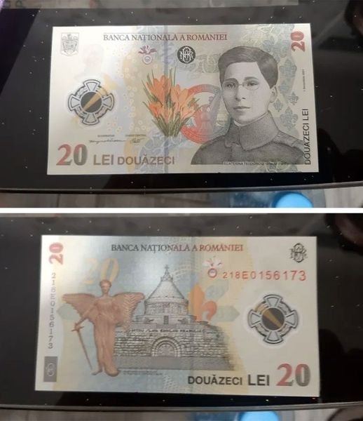 Bancnota Ecaterina Teodoroiu o piesă de colecție