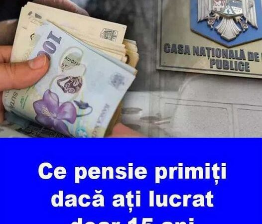 Ce pensie primiți dacă ați lucrat doar 15 ani pe carte de muncă Formula de calcul care se va aplica de la 1 septembrie 2024