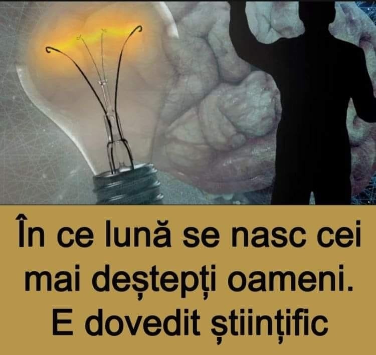 Un studiu realizat în Statele Unite susține că dacă te-ai născut în această lună ești mai deștept