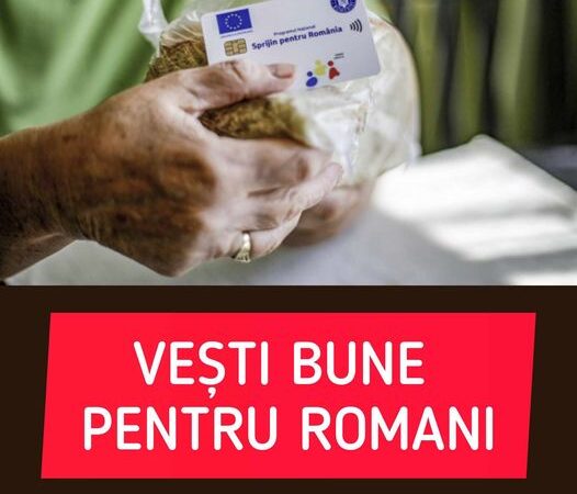 Cardurile de alimente vor fi încărcate cu o nouă tranșă de 250 de lei. Anunțul ministrului Câciu