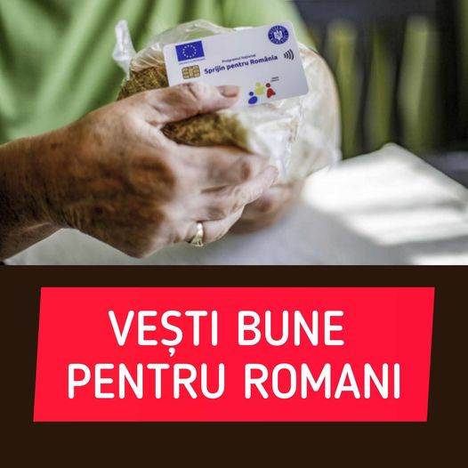 Cardurile de alimente vor fi încărcate cu o nouă tranșă de 250 de lei. Anunțul ministrului Câciu