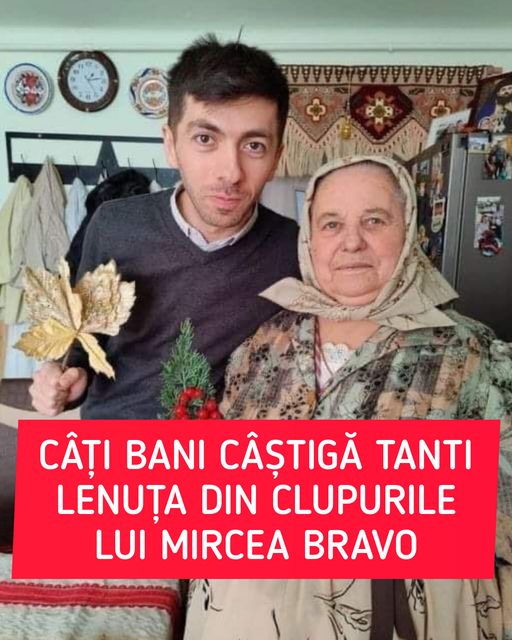 Suma impresionantă câștigată de Tanti Lenuța noua senzație din clipurile lui Mircea Bravo