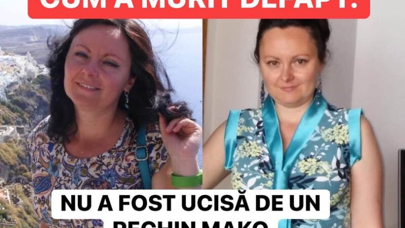 Roxana Donisan nu a fost ucisă de rechinul Mako în Egipt. Autoritățile egiptene au dezvăluit care a fost cauza morții și motivul atacului asupra turistei din România