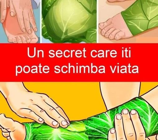 De ce e bine să îți înfășori picioarele cu foi de varză timp de o oră