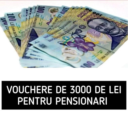 Vouchere de 3000 de lei pentru această categorie de pensionari Iată în ce condiții vor putea intra în posesia banilor în luna martie