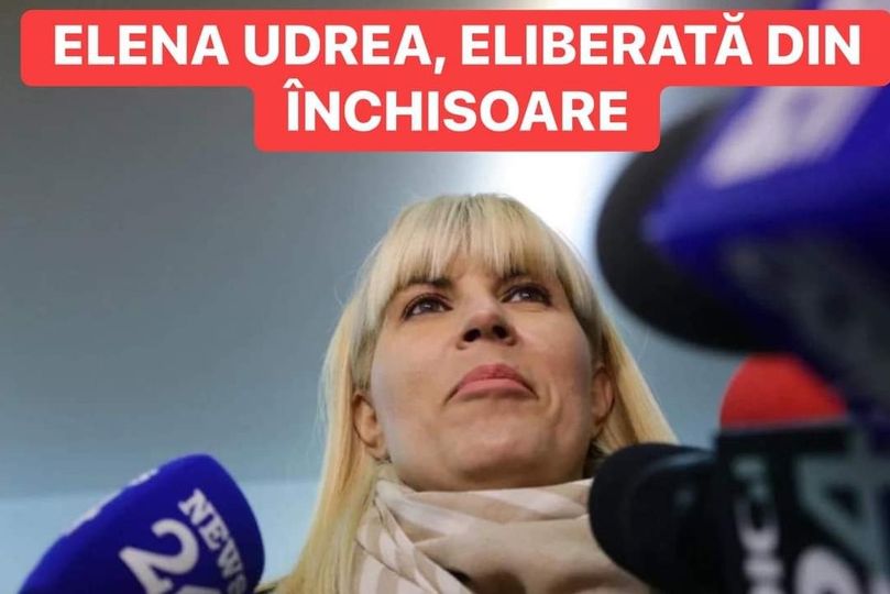 Elena Udrea ELIBERATĂ din închisoare E BREAKING NEWS