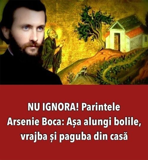 NU IGNORA Doar așa alungi bolile vrajba și paguba din casă