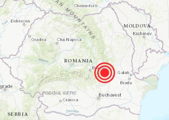 Un cutremur de 4.0 grade s-a produs în România în județul Buzău