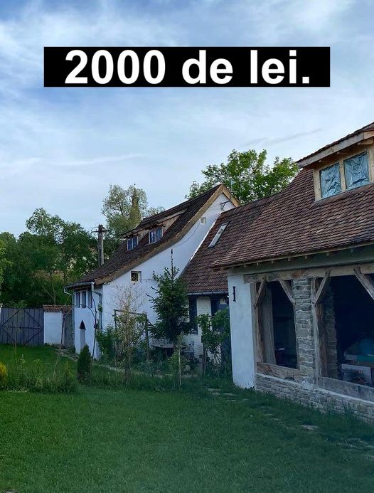 Satul din România unde casele s-au vândut cu 2000 de lei. Imaginile sunt de vis aici și ești foarte aproape de Sibiu  FOTO