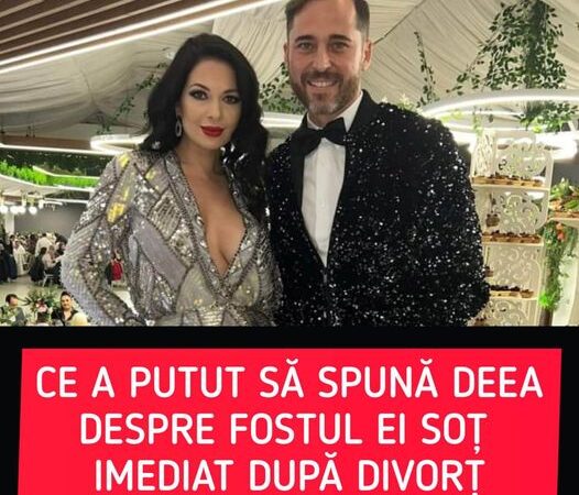 Deea Maxer atac la adresa fostului soț Dinu. Mesajul transmis de vedetă Să dormi în același pat nu înseamnă că ești apropiat