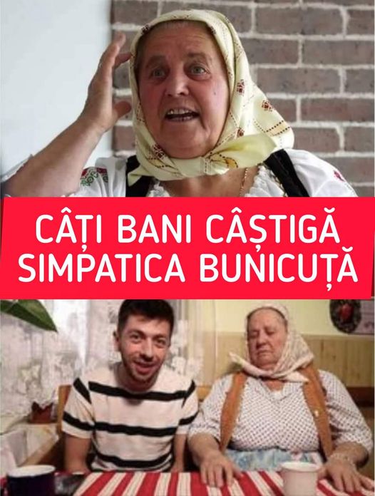 TOATĂ LUMEA O ȘTIE acum pe Tanti Lenuța care a devenit celebră după ce a apărut în clipurile lui Mircea Bravo. Câți bani câștigă simpatica bunicuță