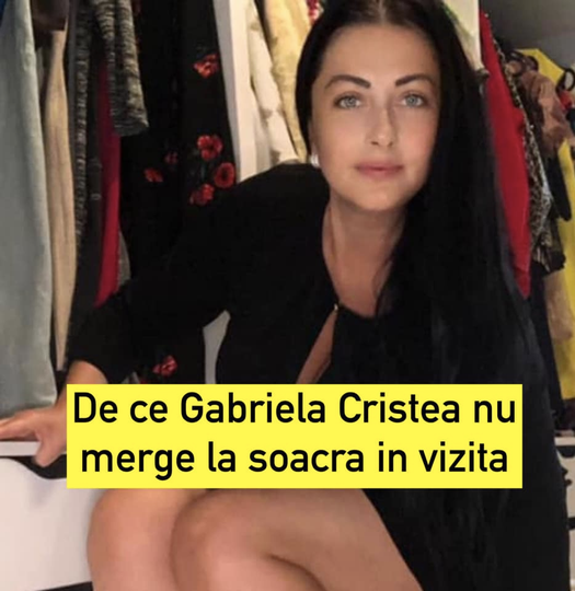 De Ce Gabriela Cristea Nu Merge La Soacra In Vizita. Fanii Au Pus-O La Zid Cand Au Observat Un Detaliu Neasteptat