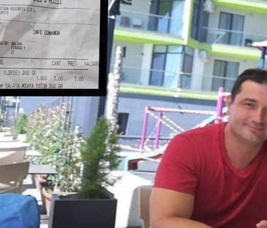 Nota de plată primită la un restaurant din Mamaia Cât au plătit pentru o omletă și o salată asortată