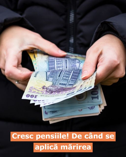 Cresc pensiile pentru români din septembrie 2023