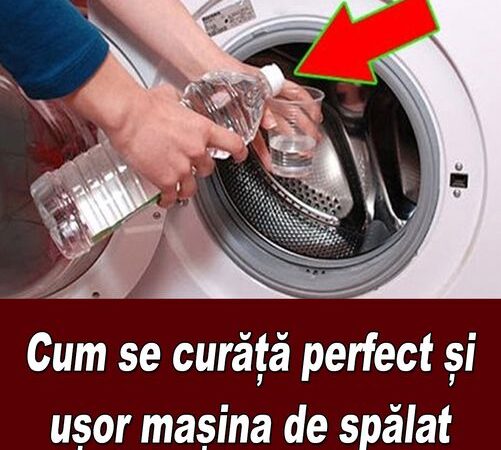 Cum se curăță perfect și ușor mașina de spălat Nu mai ai nevoie de soluții