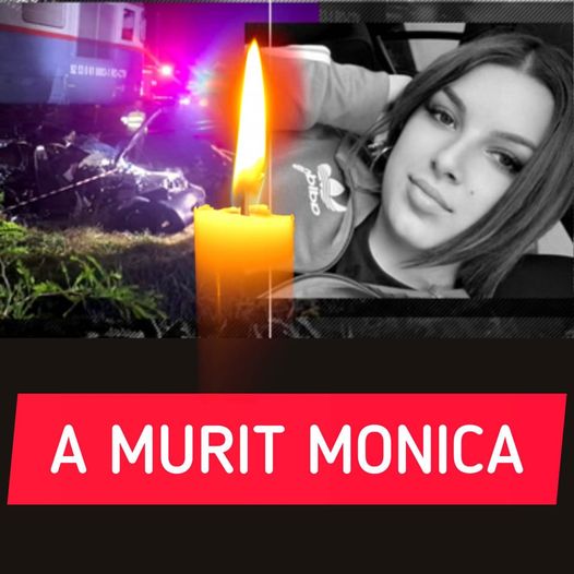 Monica fata de 15 ani din comuna Mereni care a murit în accidentul de tren din Teleorman