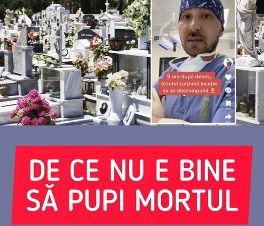 De ce nu e bine să pupi mortul Sărutarea cea de pe urmă poate duce la afectiuni foarte grave. Vezi motivul infiorator