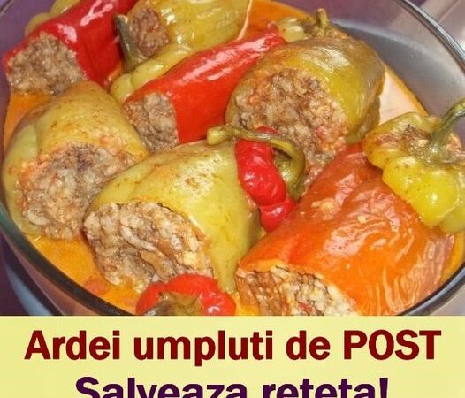 Ardei Umpluți De POST Este Rețeta Pe Care O Pregătesc Mereu Cu Drag