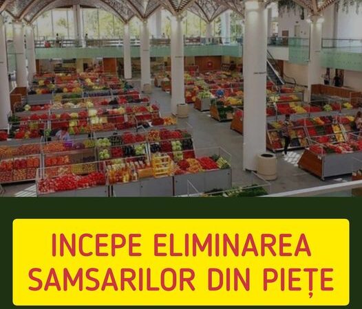 Începe eliminarea samsarilor din piețe Ordin dat de un primar bucureștean