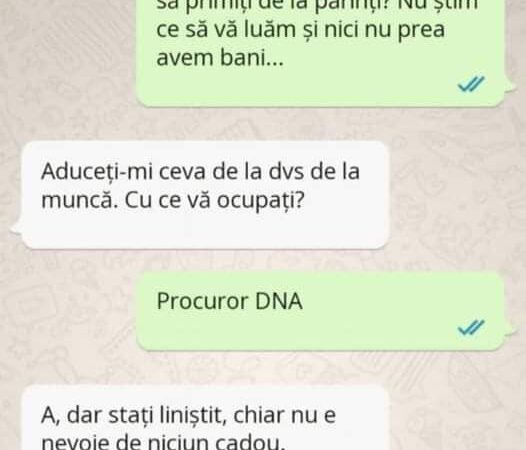 Doamna învățătoare nu mai vrea cadou