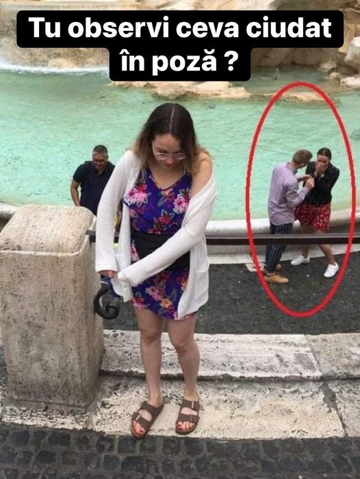 Detaliul incredibil pe care o turistă l-a descoperit în pozele făcute la Roma. Ce se vede în fundal