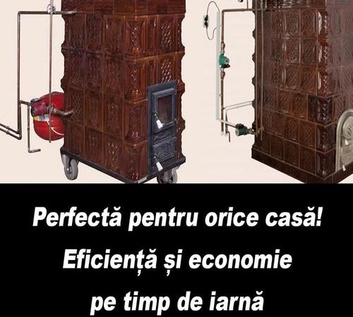 Perfectă pentru orice casă Eficiență și economie pe timp de iarnă cu centrala termică în soba de teracotă