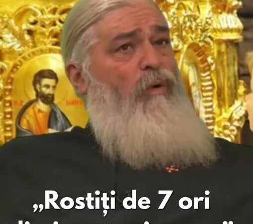 Părintele Calistrat: Rugăciunea „Împărate Ceresc” – arma împotriva răului, trebuie rostită de 7 ori dimineaţa şi seara!