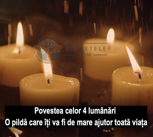 Povestea celor 4 lumânări. O pilda care îți va fi de mare ajutor toată viața