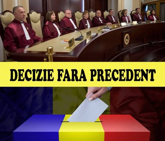 Decizia CCR in legatura cu primul tur al alegerilor prezidentiale