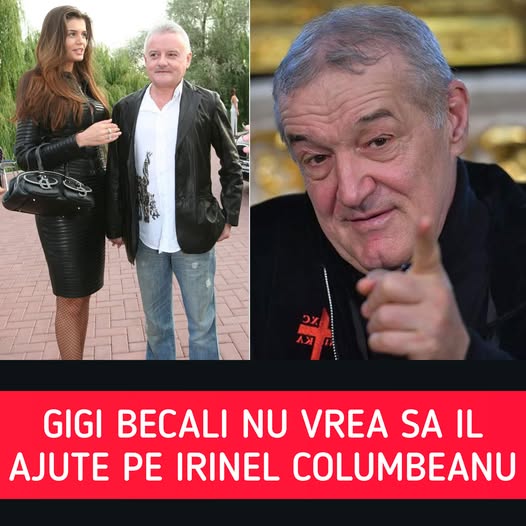 Ce spune Gigi Becali despre Irinel Columbeanu: „Unde sunt banii lui, voi știți?”