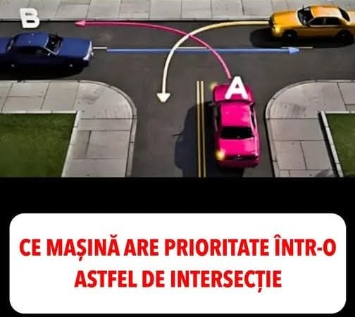 Ce mașină are prioritate într-o astfel de intersecție. Nu mulți șoferi știu care este răspunsul corect