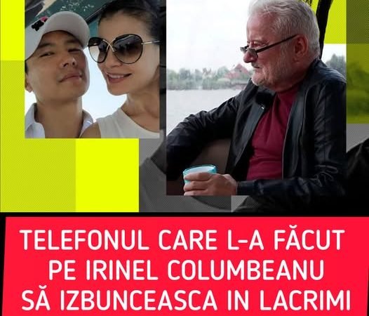 TELEFONUL CARE L-A FĂCUT PE IRINEL COLUMBEANU SĂ IZBUCNEASCĂ ÎN LACRIMI. L-A SUNAT MR. PINK ȘI I-A FĂCUT O OFERTĂ ȘOCANTĂ!