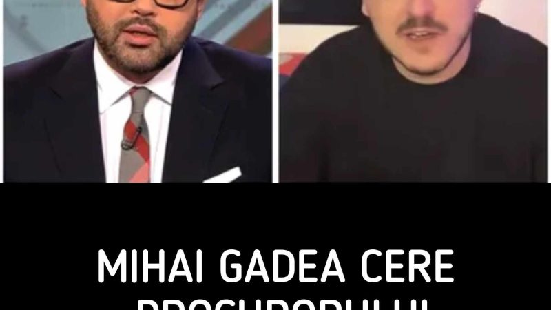 Mihai Gâdea cere Procurorului General să intervină după ce i-a fost amenințată familia: