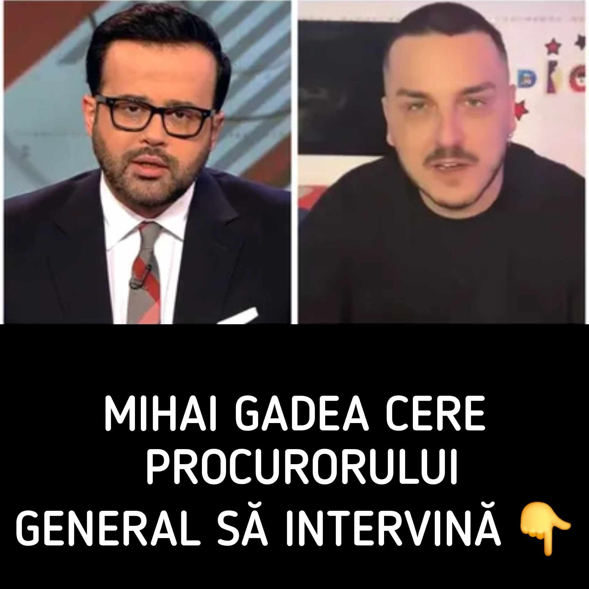 Mihai Gâdea cere Procurorului General să intervină după ce i-a fost amenințată familia: