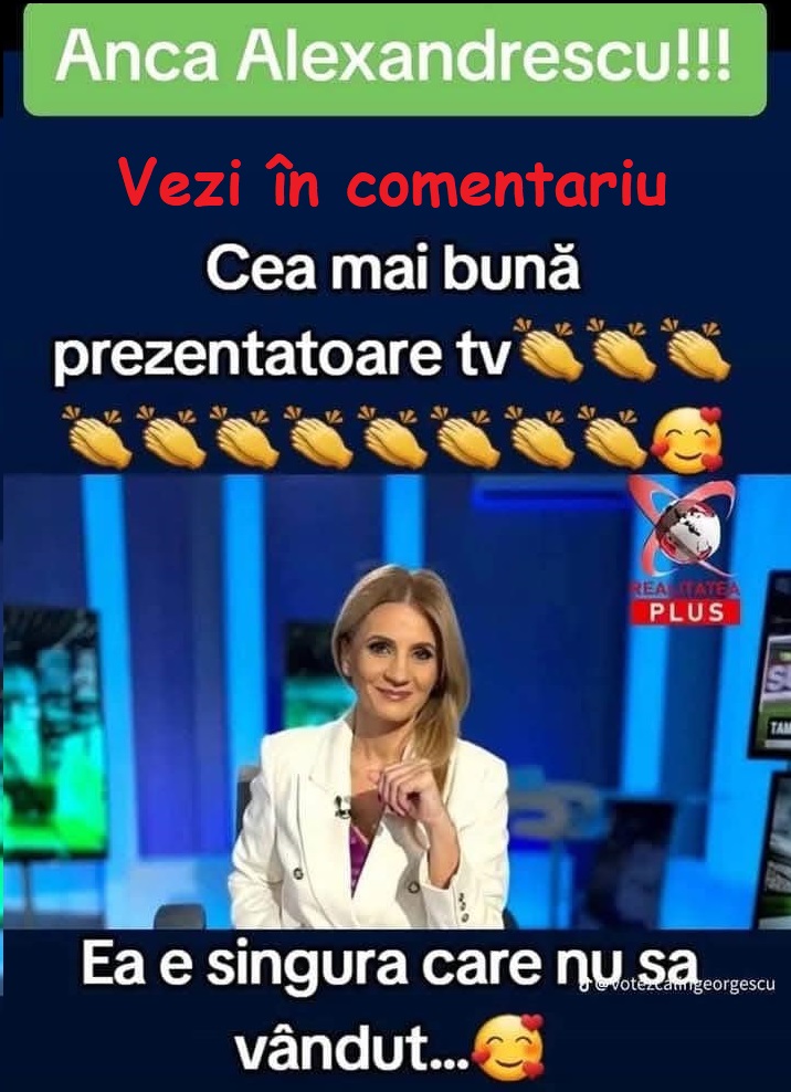 Anca Alexandrescu, atacuri suburbane la adresa lui Iohannis și a politicienilor, după ce Realitatea Plus a trebuit să respecte decizia CNA