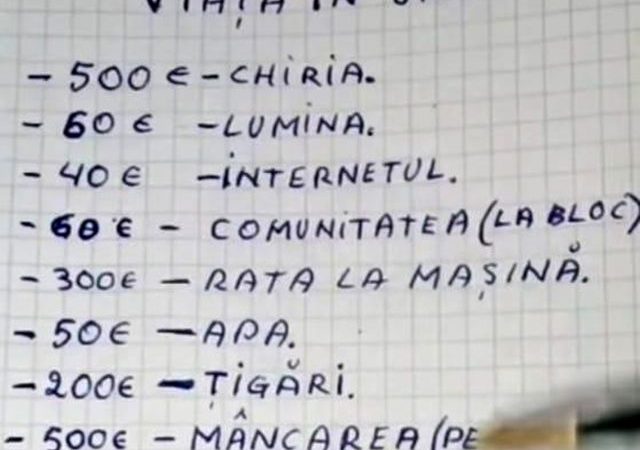 Câți euro costă să trăiești o lună în Spania. Un român plecat la muncă a făcut calculul. „Dacă ne mai trebuie, ne împrumutăm!” – Stiri Romania