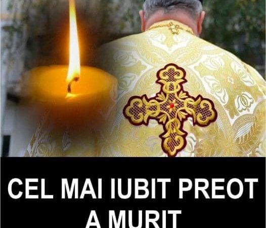 Doliu în lumea creștină! Un preot celebru s-a stins în mod fulgerător