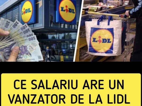 Ce salariu are un vânzător de la Lidl, în ianuarie 2025. Pe lângă leafă, se oferă prime de sărbători, liber pentru ziua de naștere și alte bonusuri