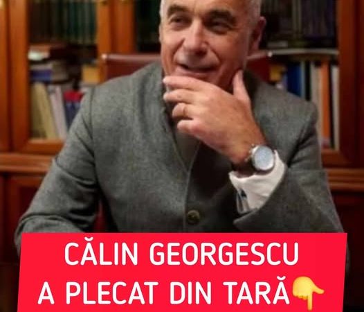 Călin Georgescu a plecat din țară cu o zi înaintea mitingului de la CCR: „Eu acolo, voi aici”