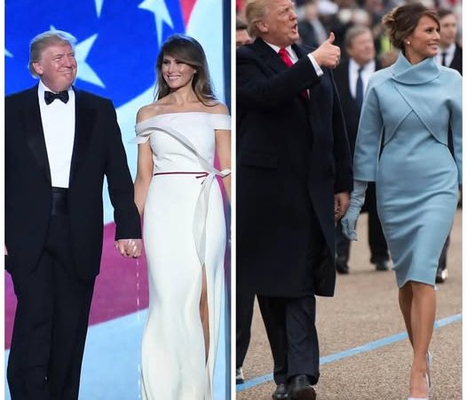 Melania Trump apariție stylish la ceremonia de învestire a lui Donald Trump. Ce ținută a purtat aceasta dar și cei cinci copii ai președintelui SUA