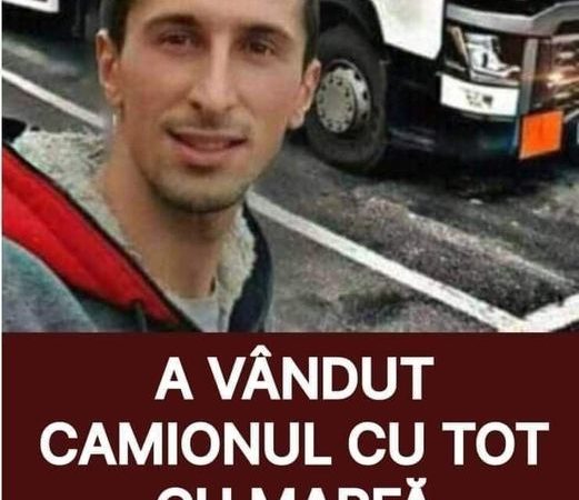 Un şofer român de TIR neplătit a vândut toată marfa din camion în valoare de 50.000 de euro în Spania