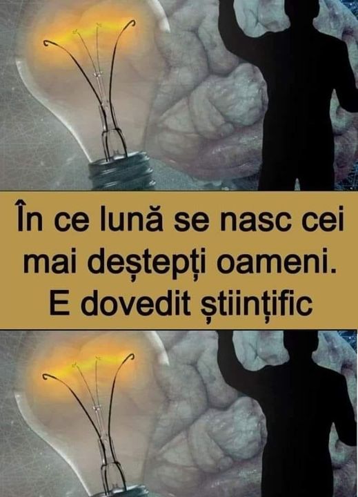 Studiu științific Cei mai deștepți oameni se nasc în septembrie Ești și tu un geniu