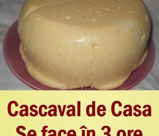 Cașcaval de Casă  Se face în 3 ore. Tot ce îți trebuie este 1 litru de lapte 300 ml smântână și 3 ouă