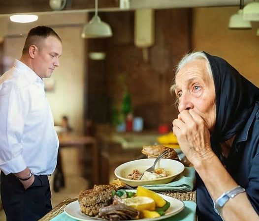 Proprietarul restaurantului a comandat unei bătrâne fără adăpost să-și termine pâinea și să plece imediat