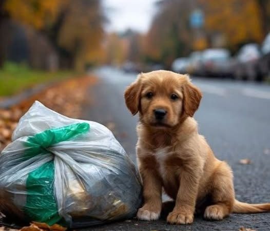 Cățelușul alerga curios în jurul unui sac vechi care zăcea pe marginea drumului. Sacul se mișca ciudat, de parcă era ceva viu înăuntru.