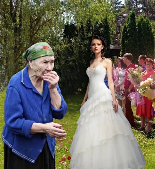 Cu două ore înainte de nuntă, o bătrână ciudată s-a apropiat de mireasă