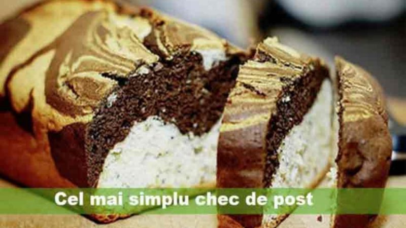 Rețetă de post – Chec pufos și delicios – Se prepară din doar câteva ingrediente și este gata imediat