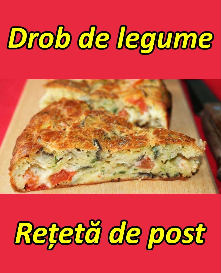 Rețetă de post – Drob de legume – O bunătate de care nu te mai saturi